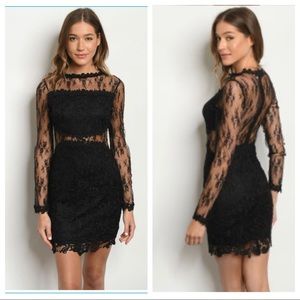 Beautiful Black Lace Dress